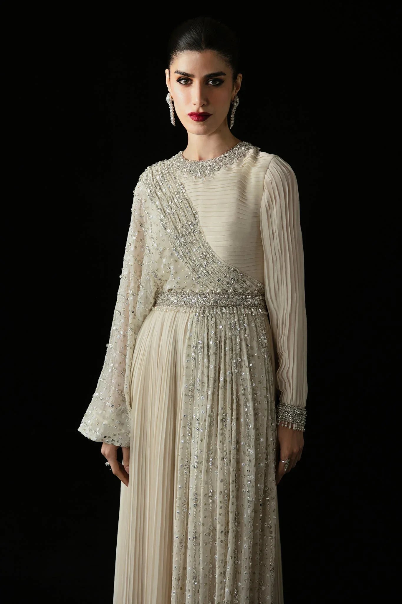 Elan | Pret Crepusule |  CRISTAL DE LUNE (EP-21304) - Aqsa Fabrics