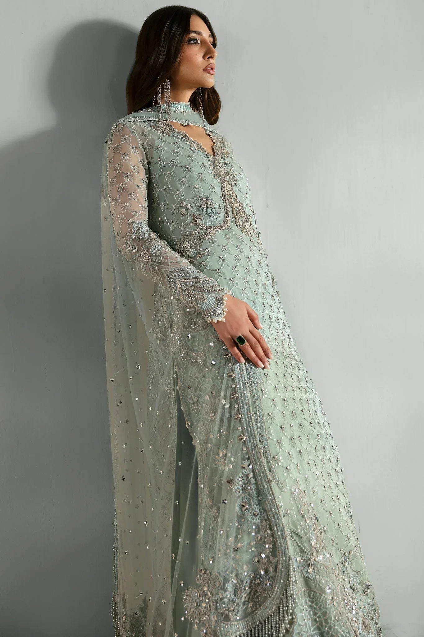 Elan | Pret Crepusule |  RÊVE DE GIVRE (EP-21301) - Aqsa Fabrics