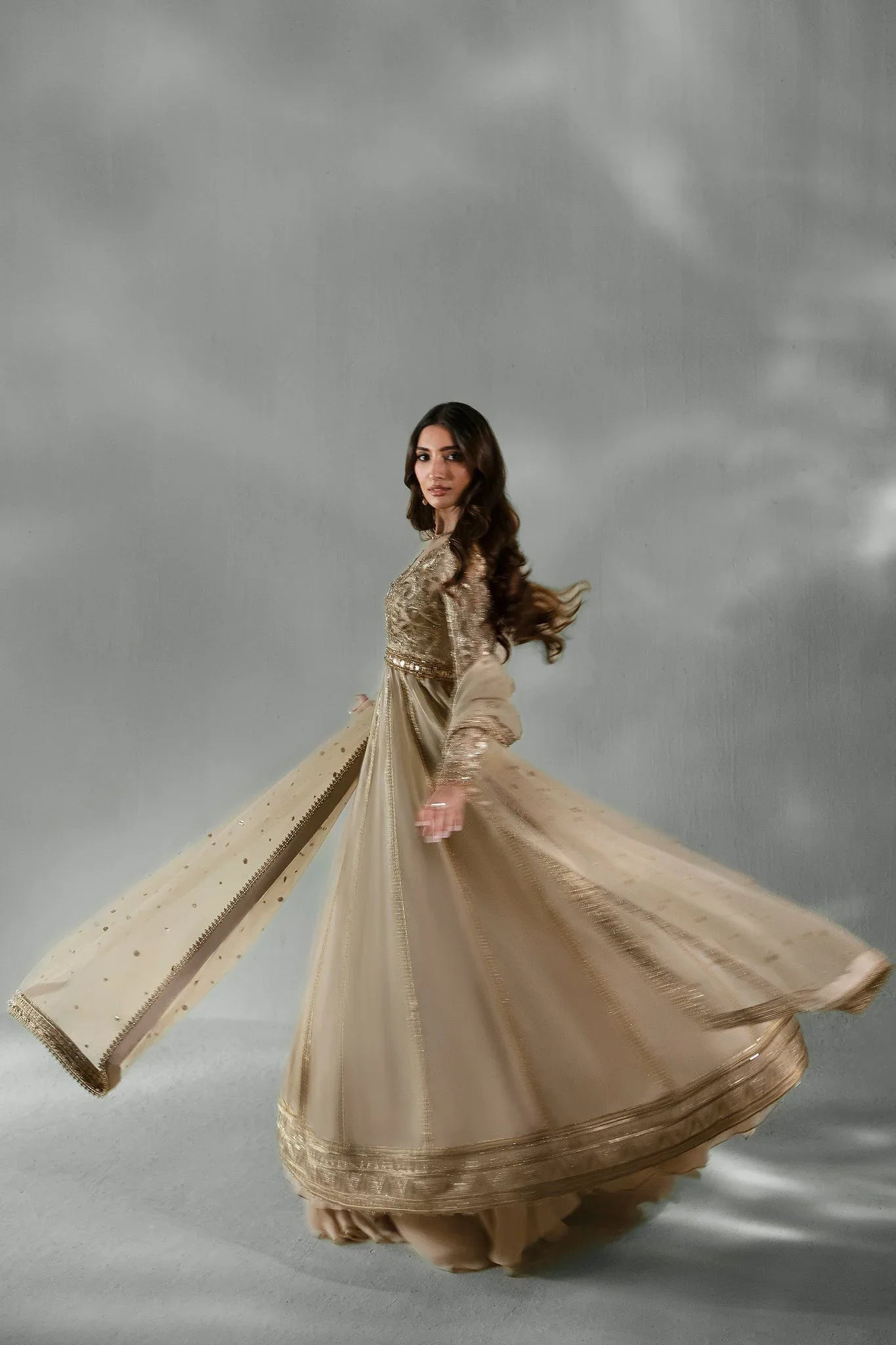 Elan | Pret Crepusule |  NUIT CÉLESTE (EP-21303) - Aqsa Fabrics