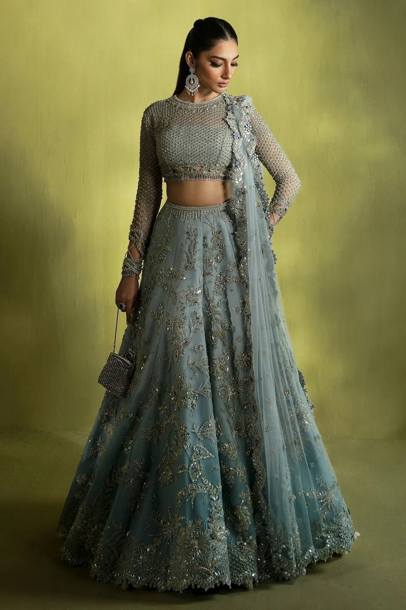Elan | Pret Crepusule |  CRISTAL D’AUBE (EP-21305) - Aqsa Fabrics