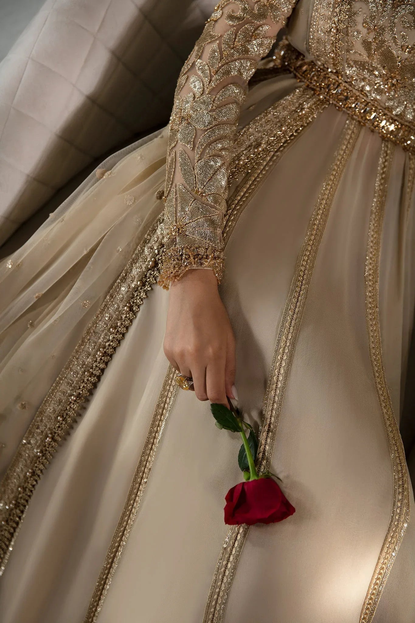Elan | Pret Crepusule |  NUIT CÉLESTE (EP-21303) - Aqsa Fabrics