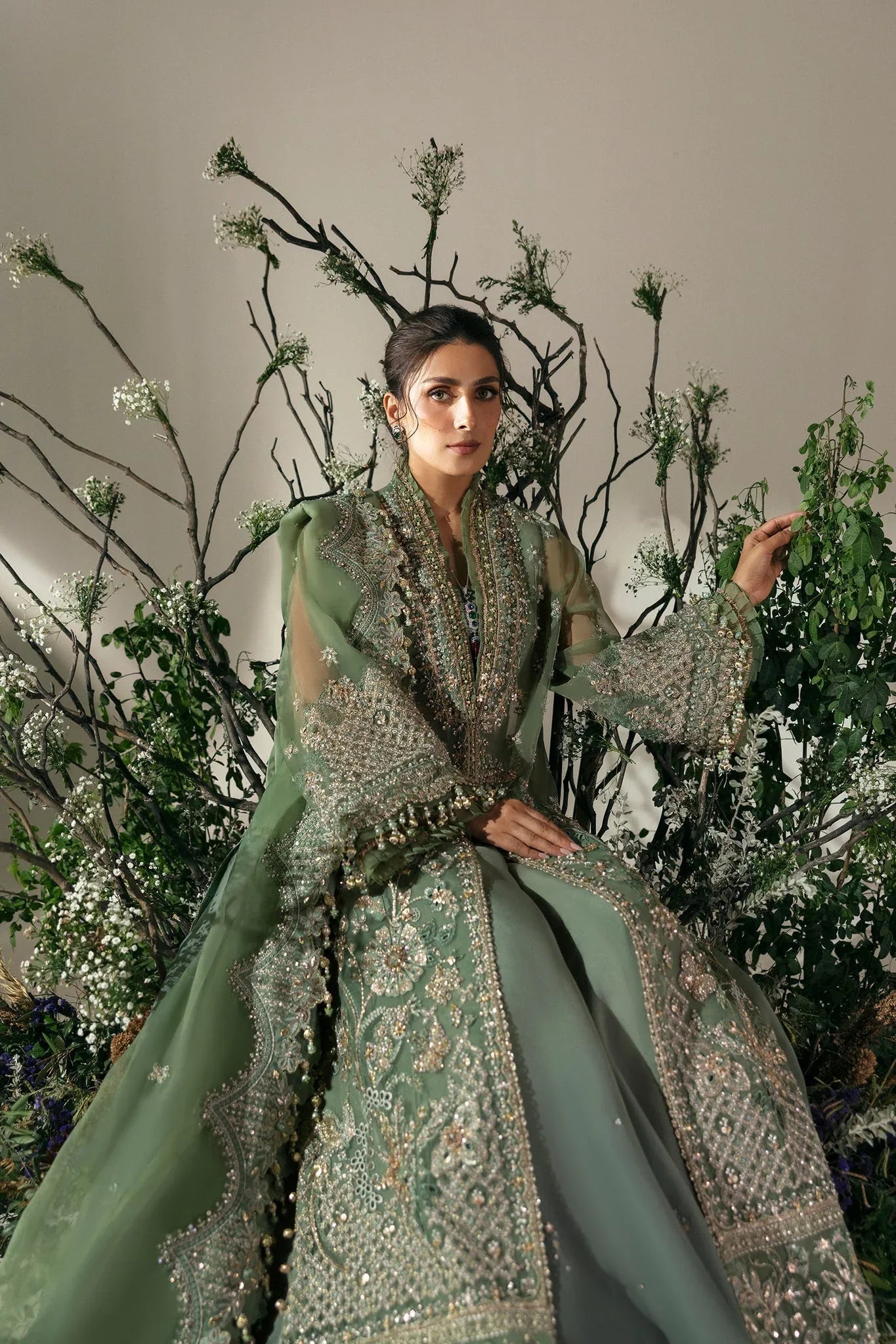 Elan | Wedding Festive 24 | JARDIN DE RŠVES (EC24-05) - Aqsa Fabrics