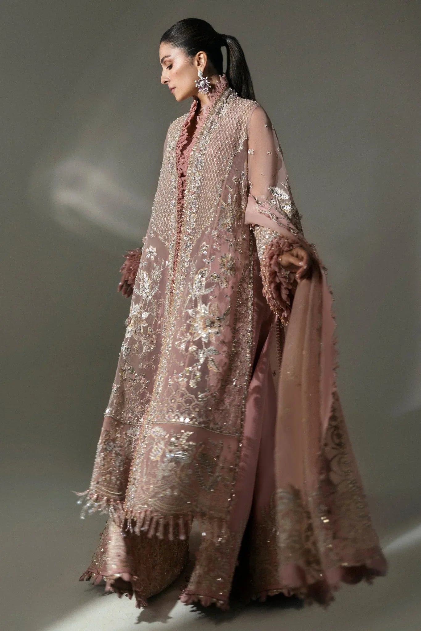Elan | Wedding Festive 24 | CELESTIAL PETALS (EC24-07) - Aqsa Fabrics