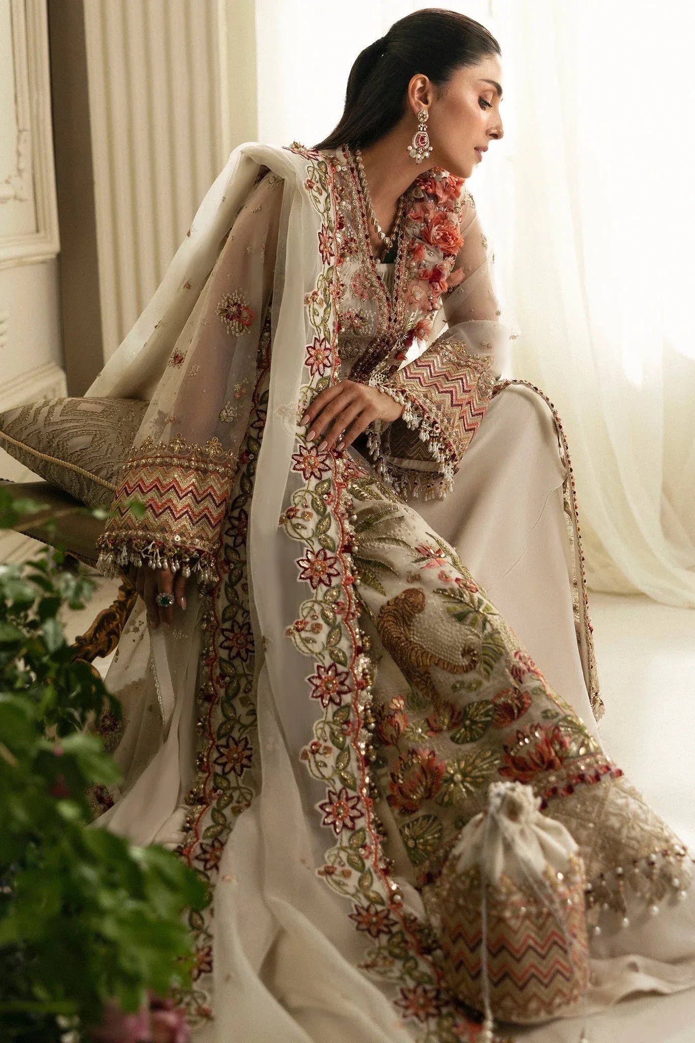 Elan | Wedding Festive 24 | BOTANICAL BLISS (EC24-02) - Aqsa Fabrics
