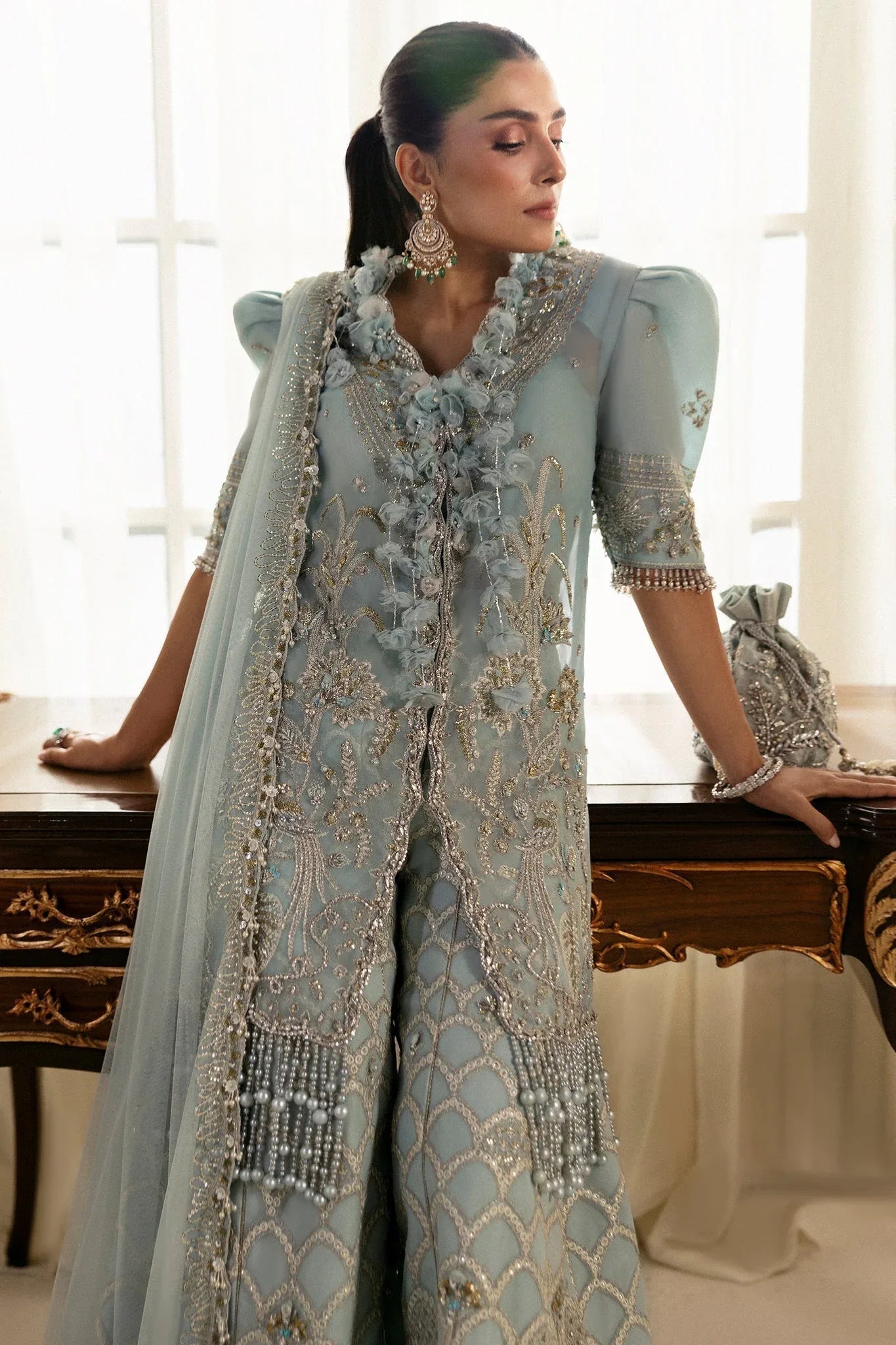 Elan | Wedding Festive 24 | CIEL DE RŠVE (EC24-01) - Aqsa Fabrics