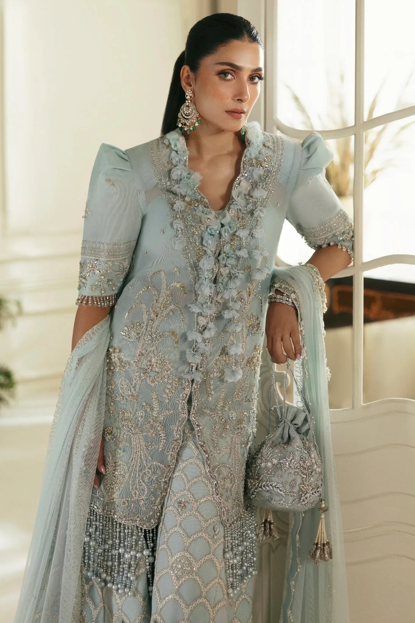 Elan | Wedding Festive 24 | CIEL DE RŠVE (EC24-01) - Aqsa Fabrics