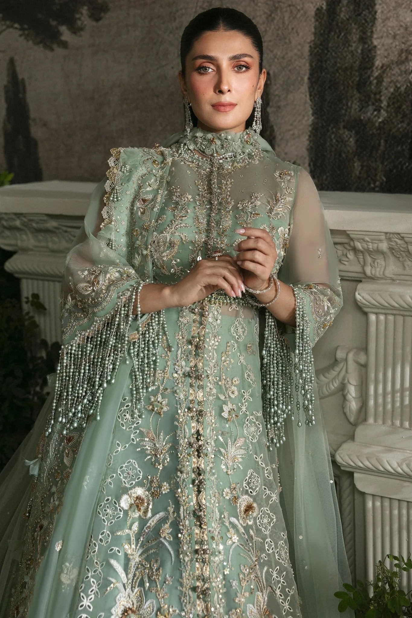 Elan | Wedding Festive 24 | SEA OF SERENITY (EC24-06) - Aqsa Fabrics