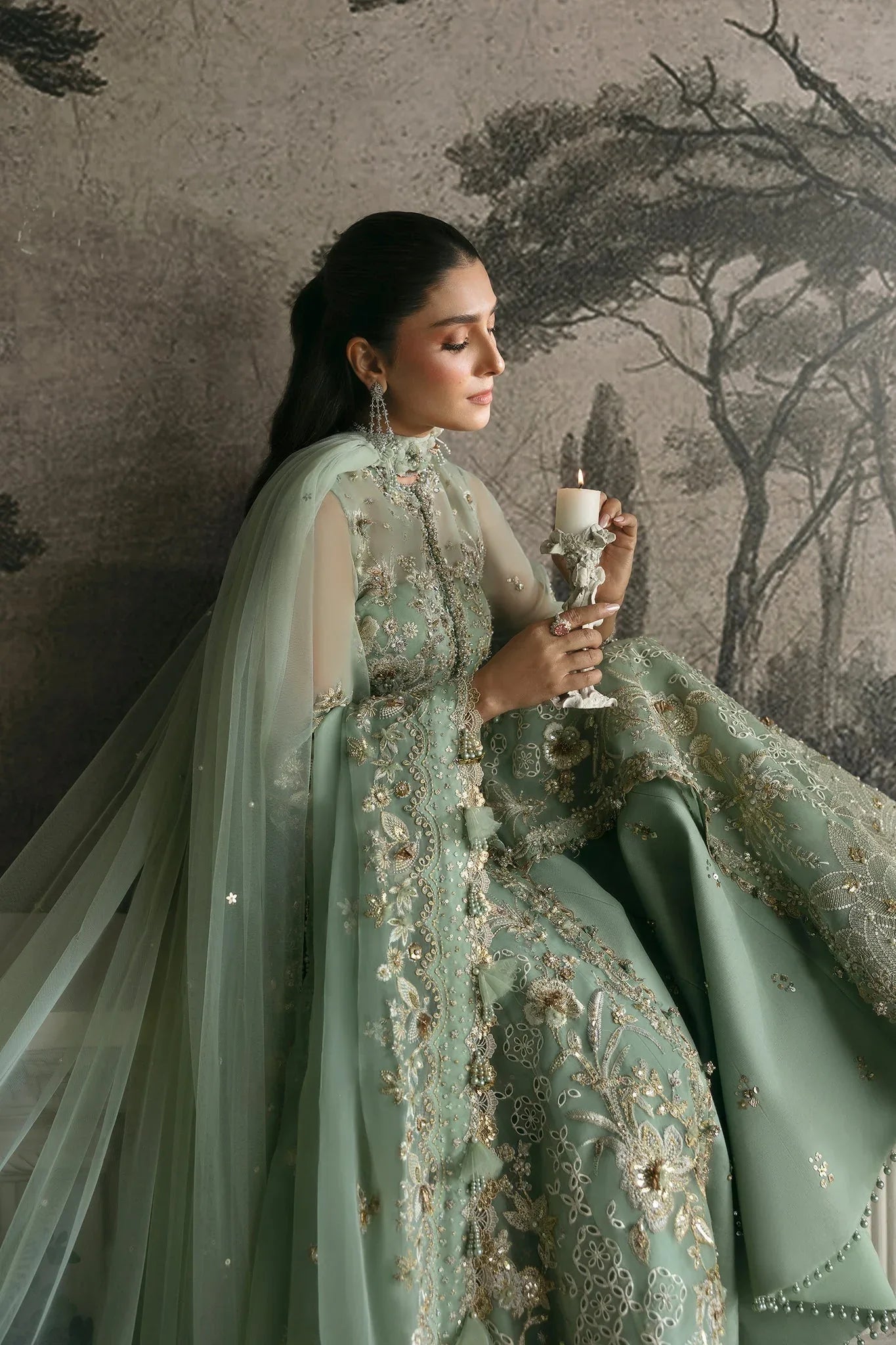 Elan | Wedding Festive 24 | SEA OF SERENITY (EC24-06) - Aqsa Fabrics