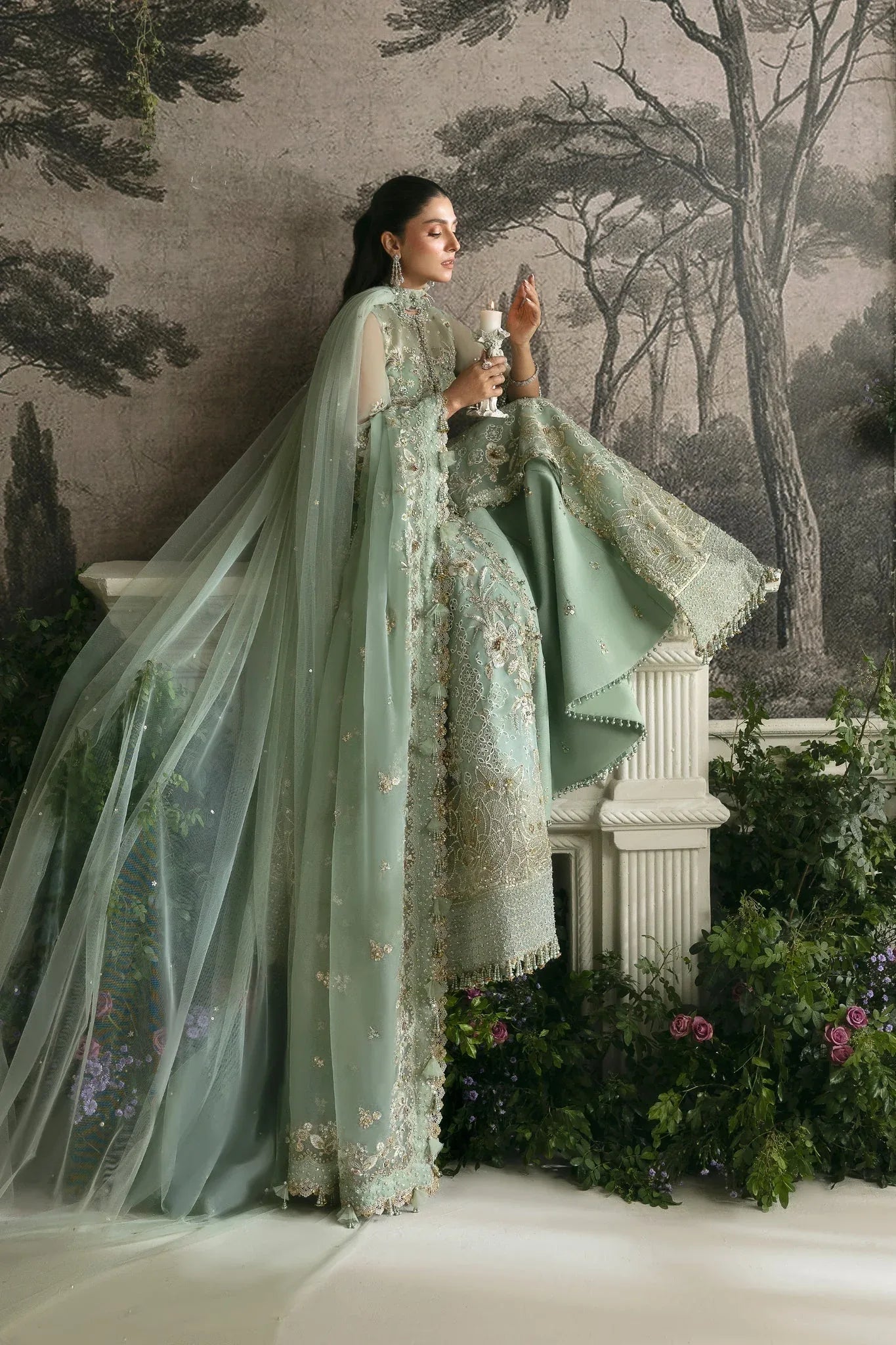 Elan | Wedding Festive 24 | SEA OF SERENITY (EC24-06) - Aqsa Fabrics