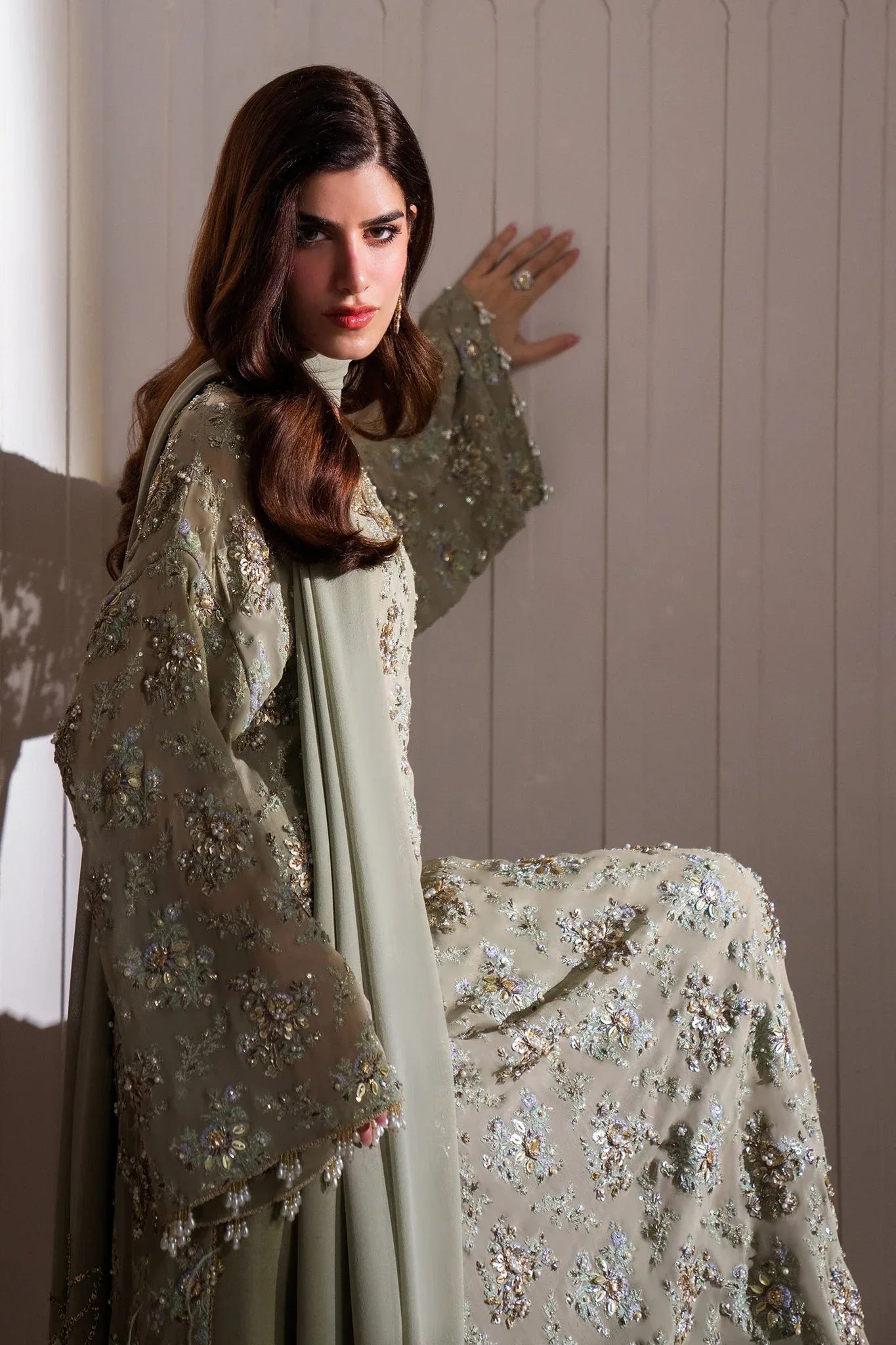 Elan | Elitarie Wedding Formals | CLARTÉ (EP-21215) - Aqsa Fabrics