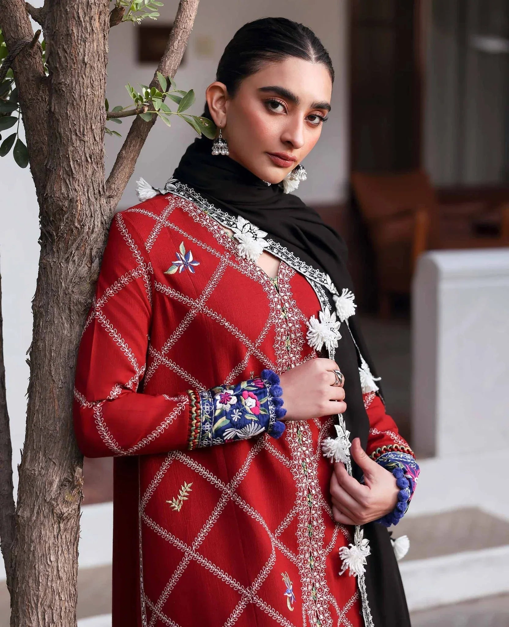 Republic Womenswear | Amaris Luxury Shawl 25 | Elara - Aqsa Fabrics