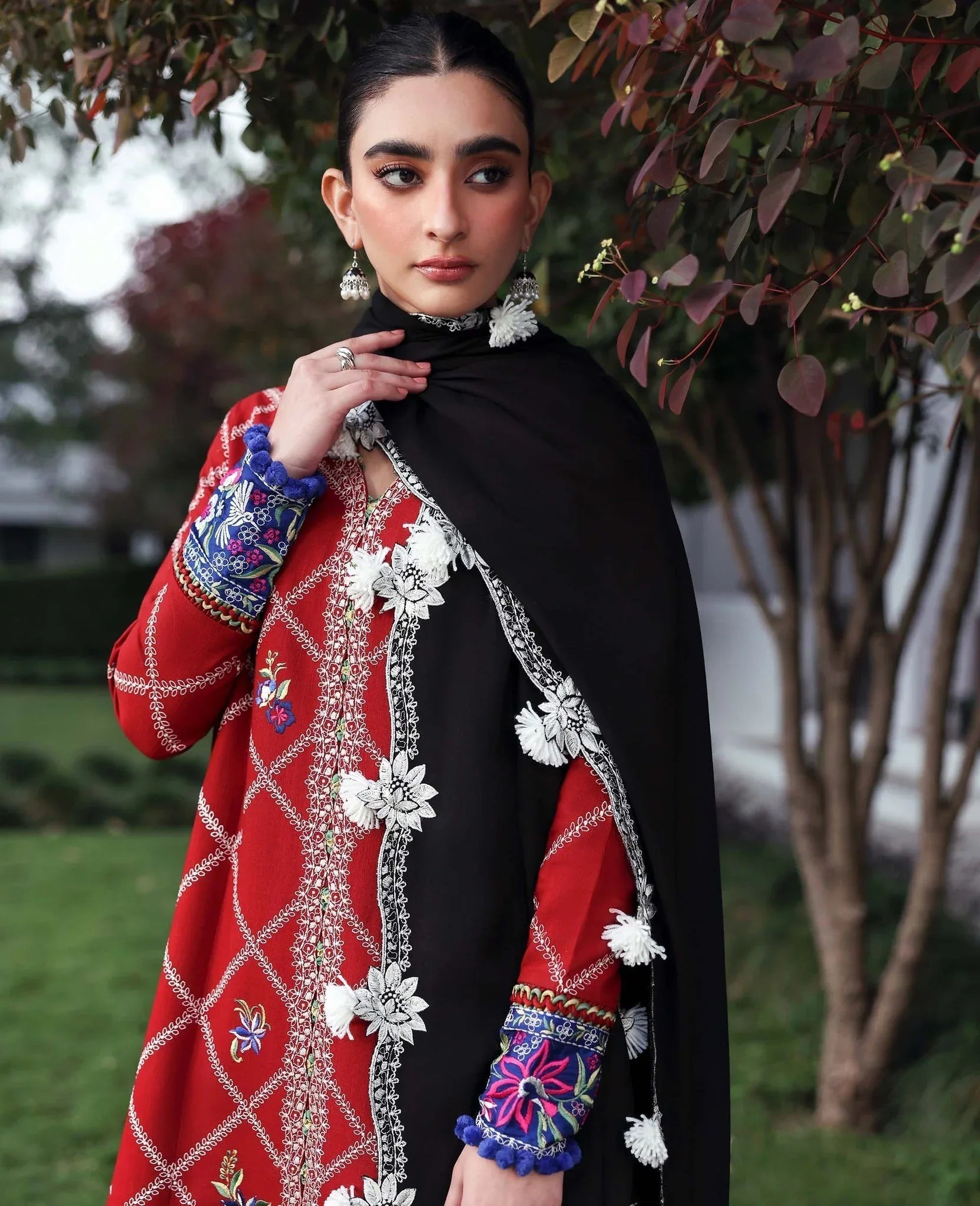 Republic Womenswear | Amaris Luxury Shawl 25 | Elara - Aqsa Fabrics