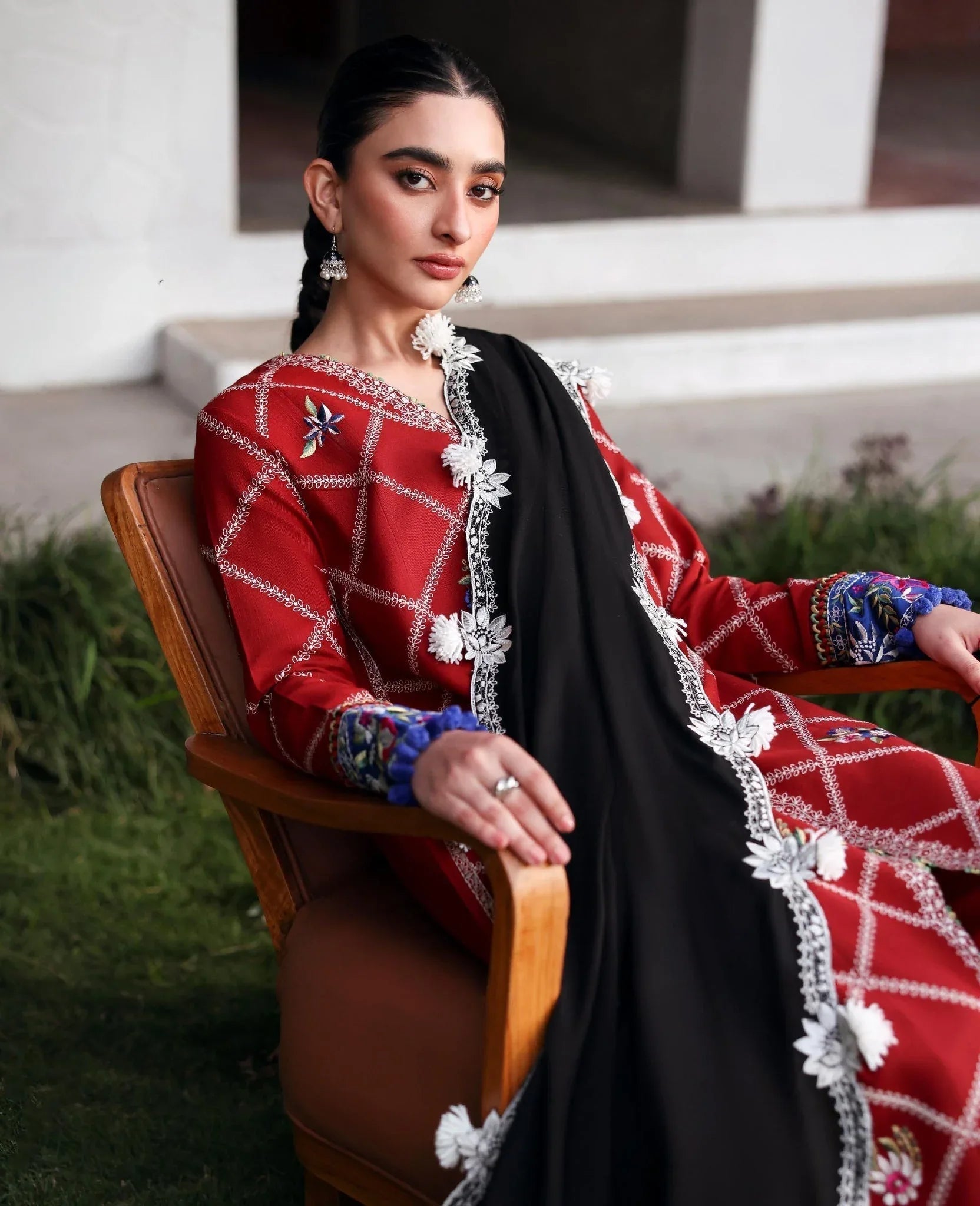 Republic Womenswear | Amaris Luxury Shawl 25 | Elara - Aqsa Fabrics