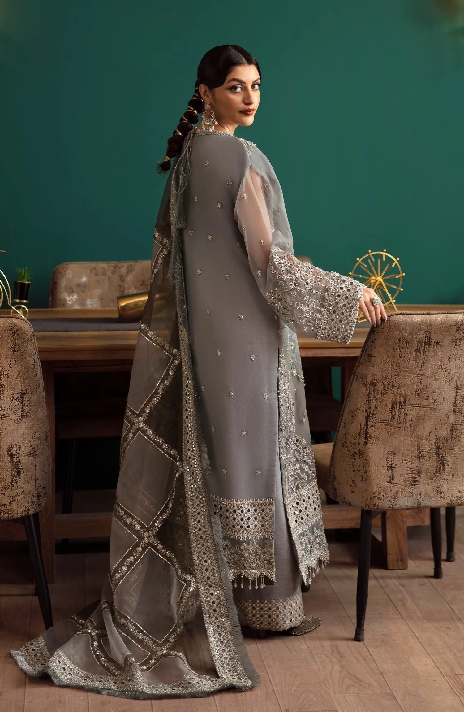 Eleshia | Zarin Wedding Formals 24 |  SHERINE - Aqsa Fabrics