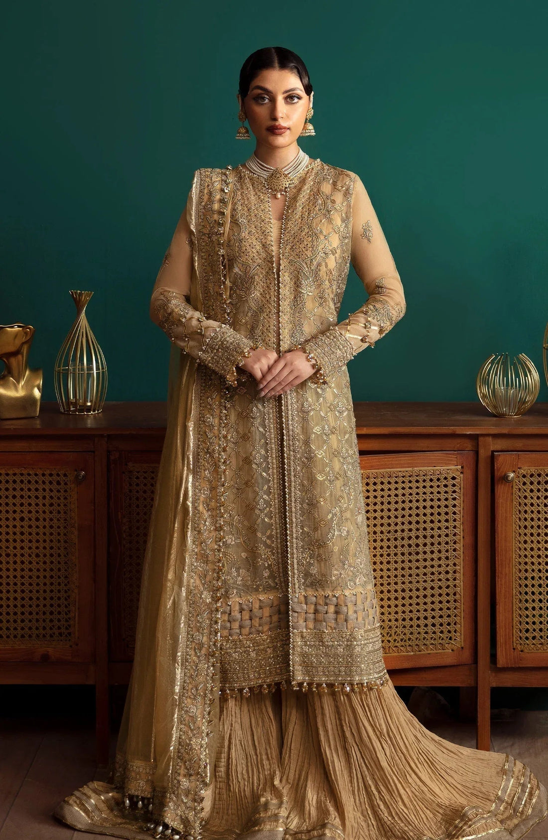 Eleshia | Zarin Wedding Formals 24 |  ELANA - Aqsa Fabrics
