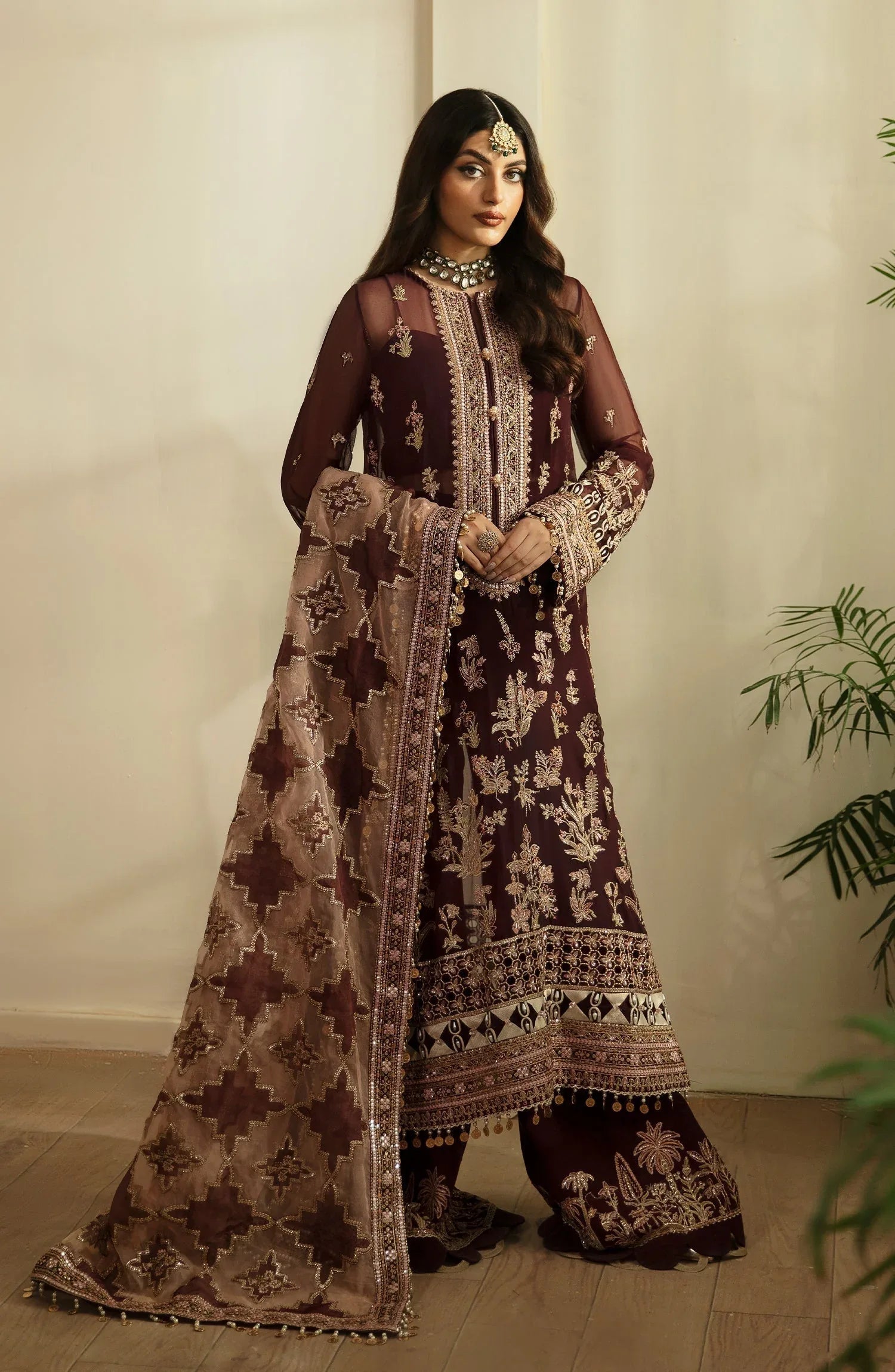 Eleshia | Zarin Wedding Formals 24 |  ZAIBA - Aqsa Fabrics
