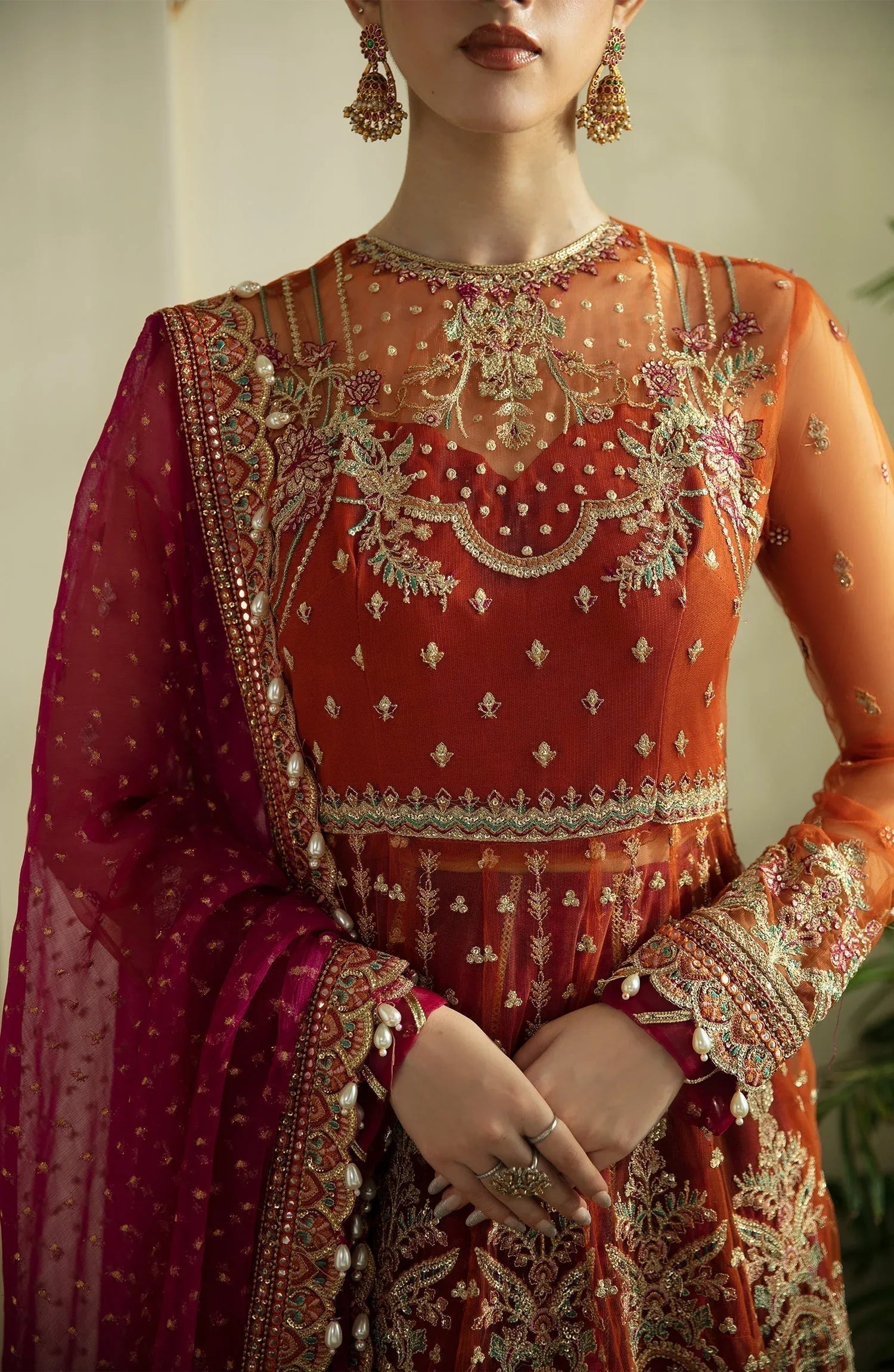 Eleshia | Zarin Wedding Formals 24 |  SAFINA - Aqsa Fabrics