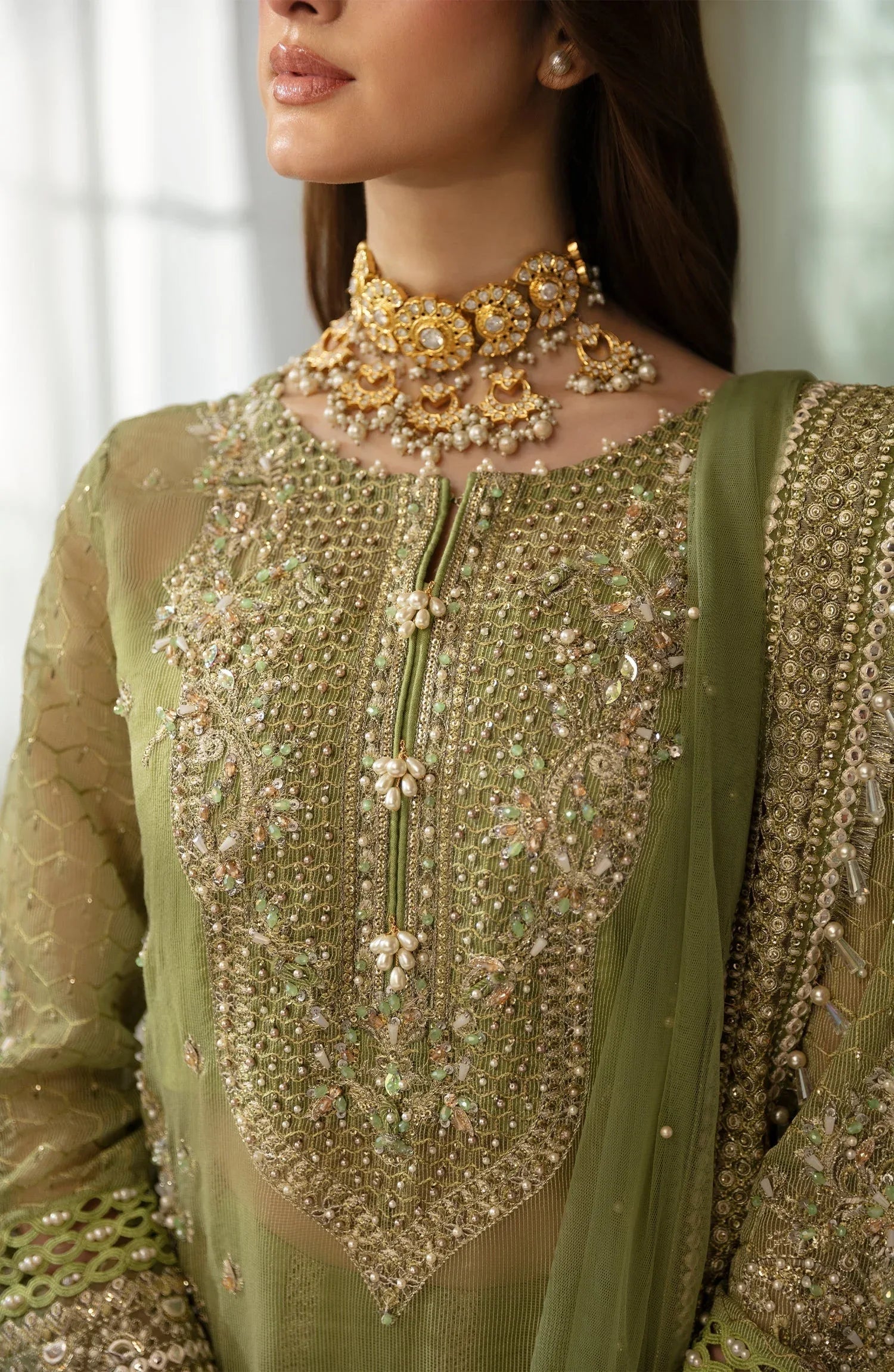 Eleshia | Zarin Wedding Formals 24 |  JASMINE - Aqsa Fabrics