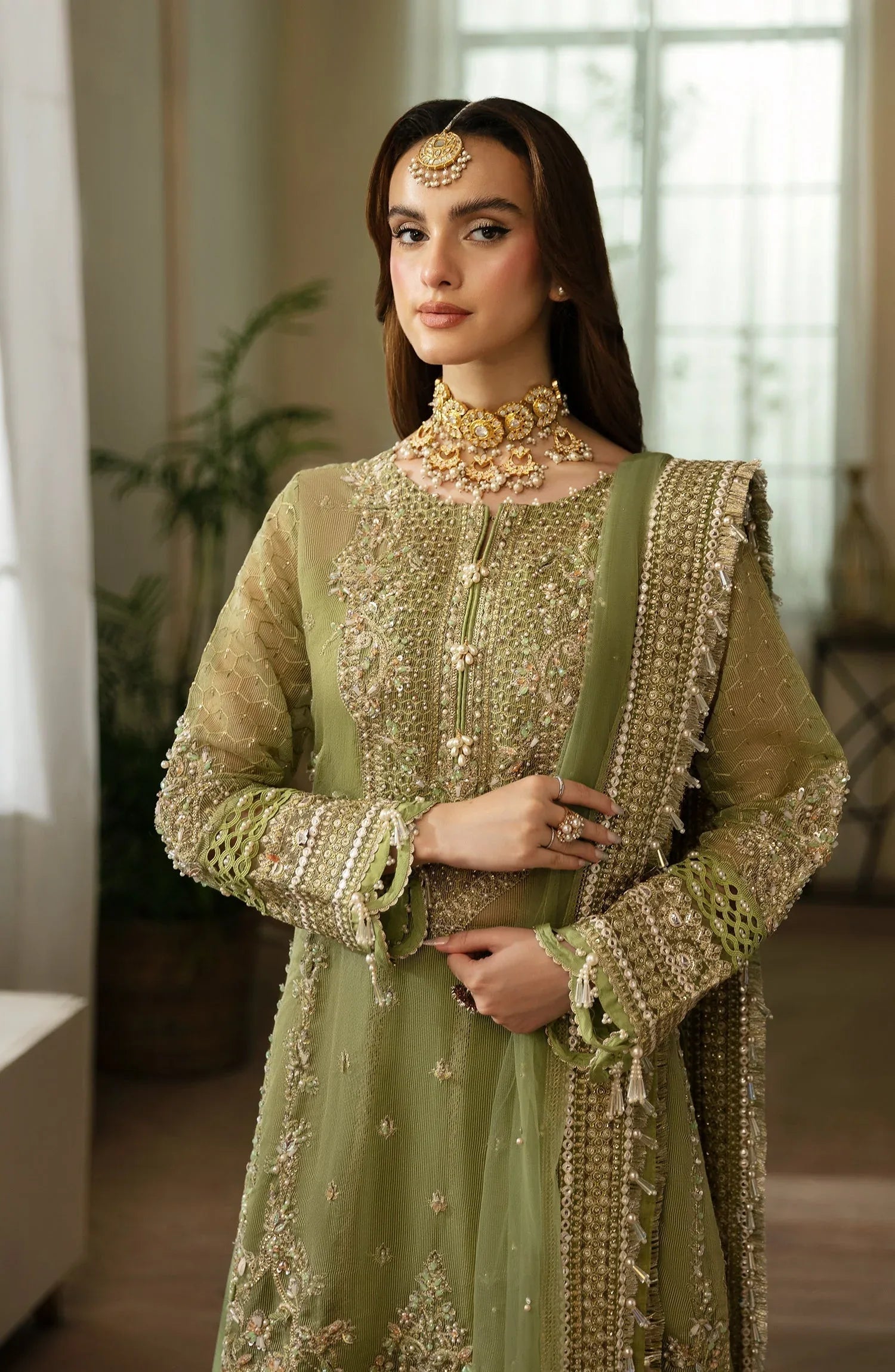 Eleshia | Zarin Wedding Formals 24 |  JASMINE - Aqsa Fabrics