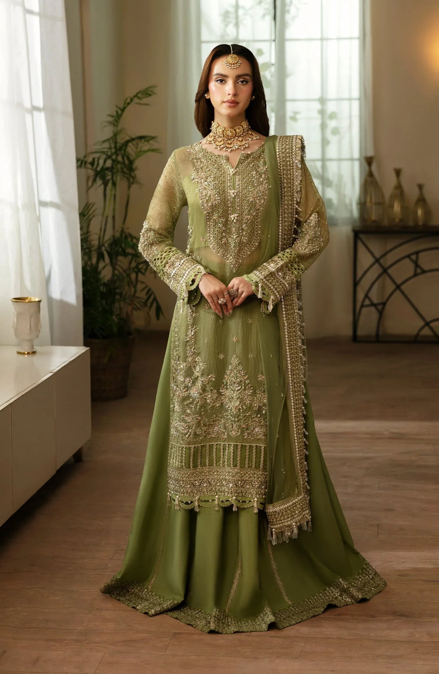 Eleshia | Zarin Wedding Formals 24 |  JASMINE - Aqsa Fabrics