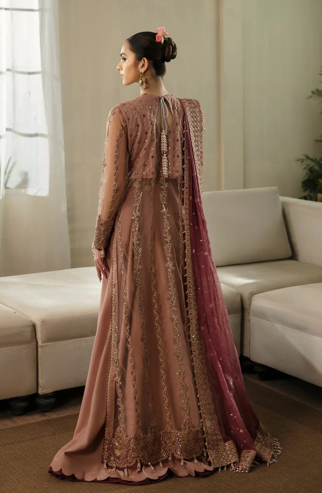 Eleshia | Zarin Wedding Formals 24 |  ROSEA - Aqsa Fabrics