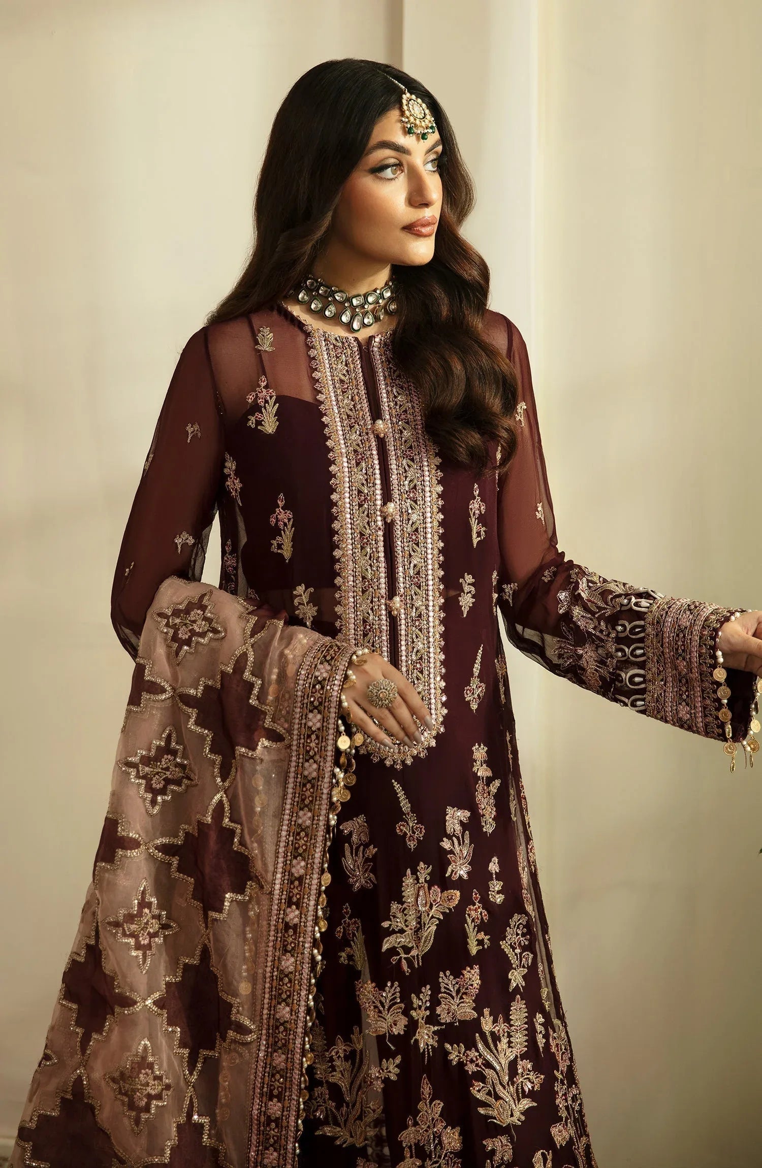 Eleshia | Zarin Wedding Formals 24 |  ZAIBA - Aqsa Fabrics