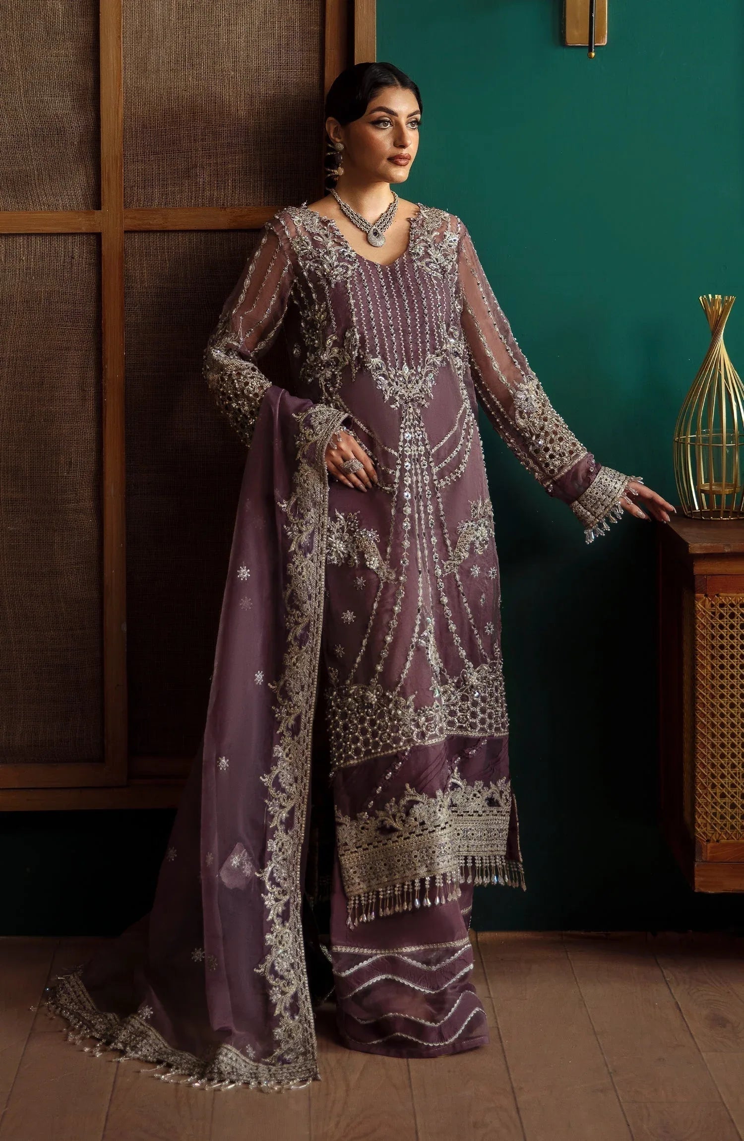 Eleshia | Zarin Wedding Formals 24 |  ZARIF - Aqsa Fabrics