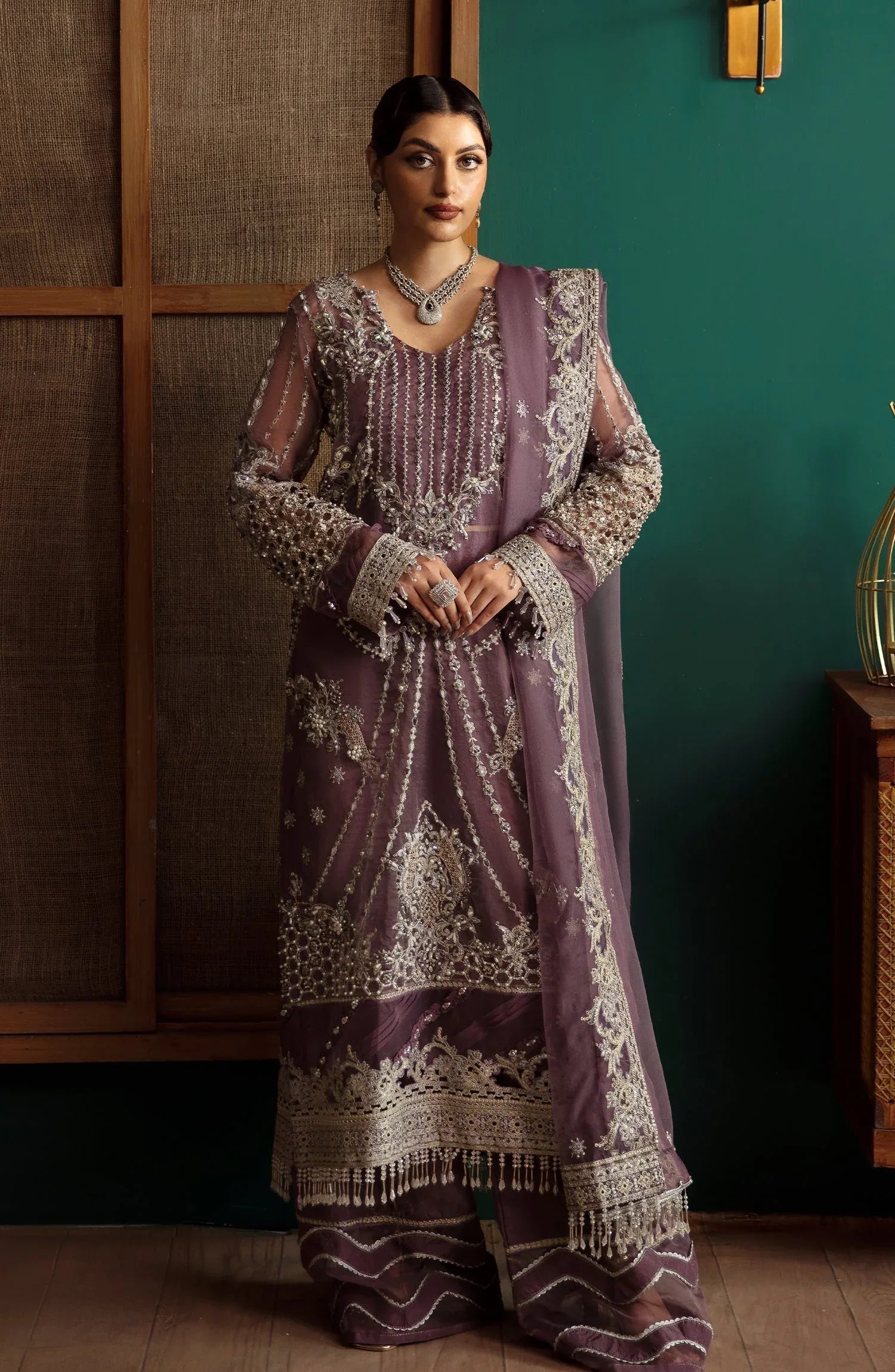 Eleshia | Zarin Wedding Formals 24 |  ZARIF - Aqsa Fabrics