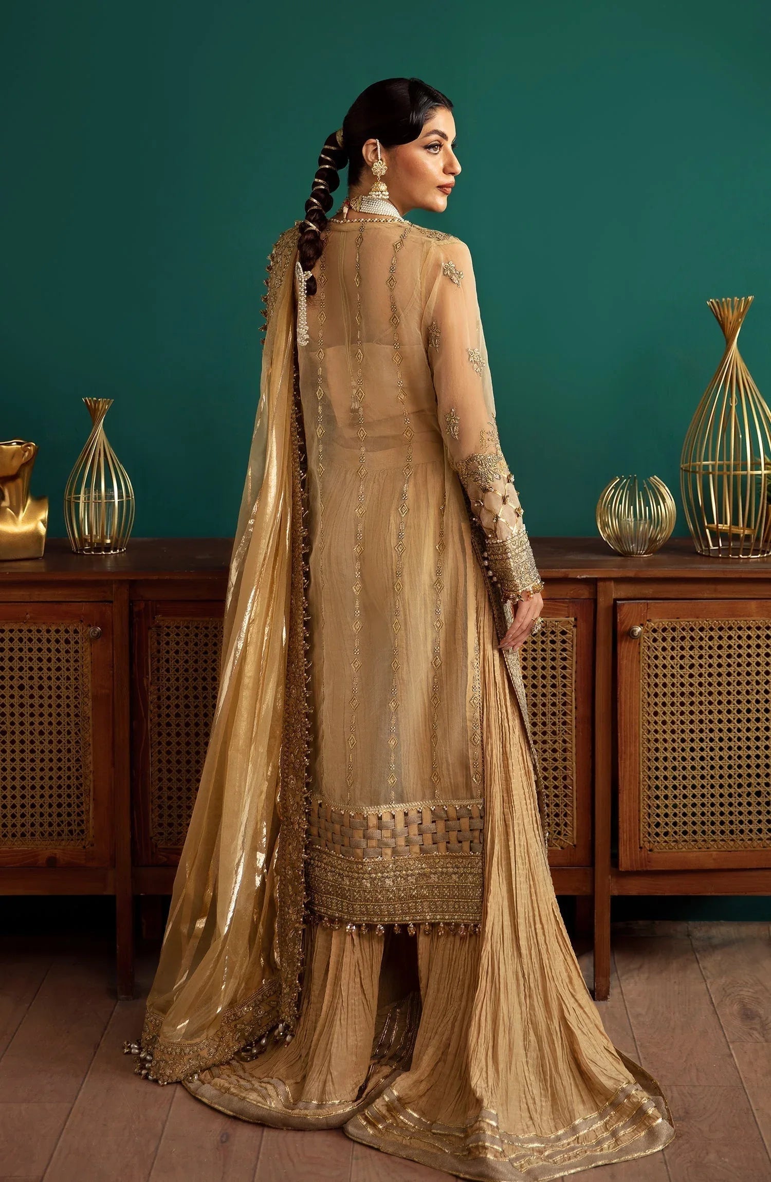 Eleshia | Zarin Wedding Formals 24 |  ELANA - Aqsa Fabrics