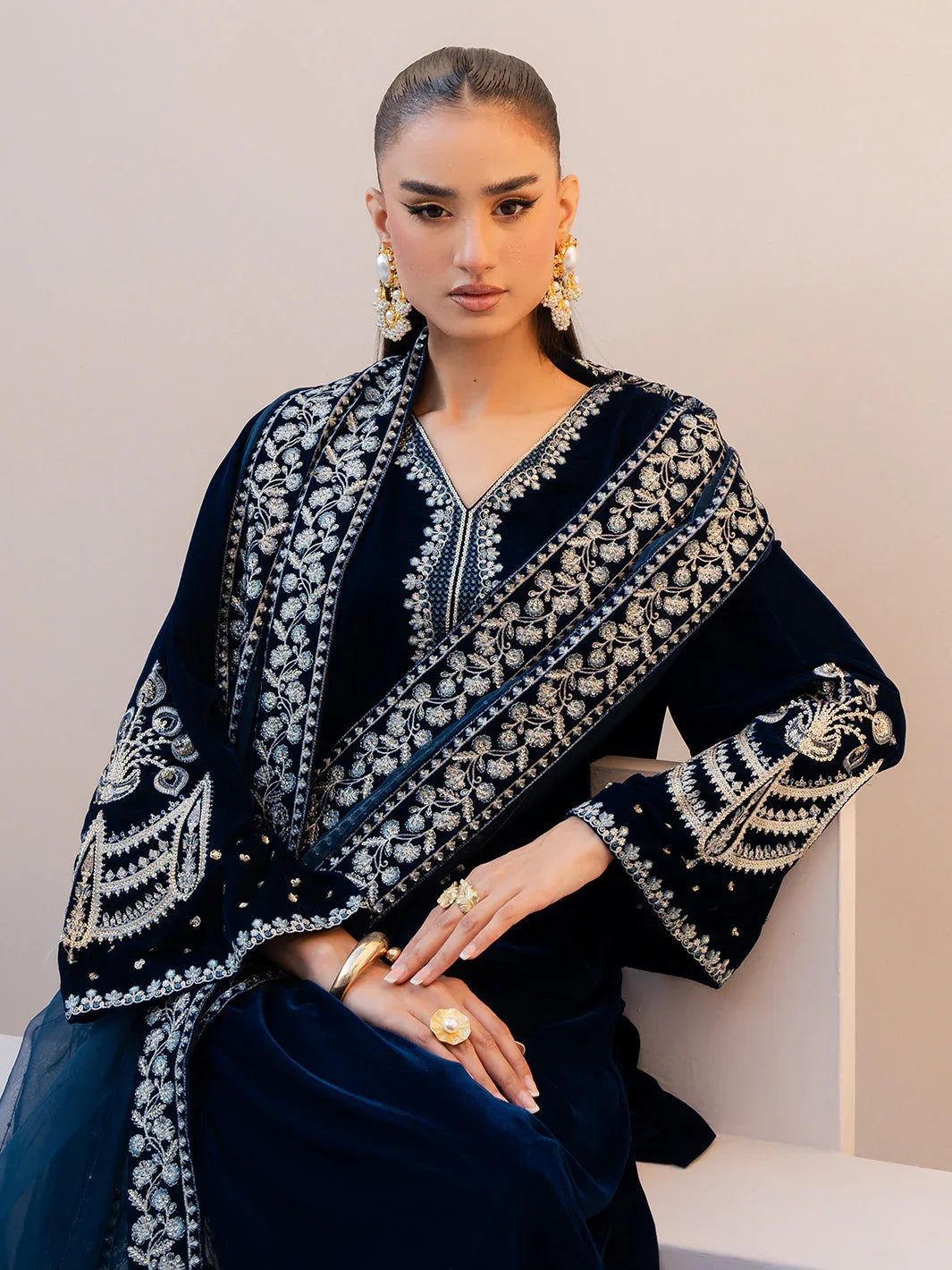 Izel | Le Tresor Formals | Élora - Aqsa Fabrics