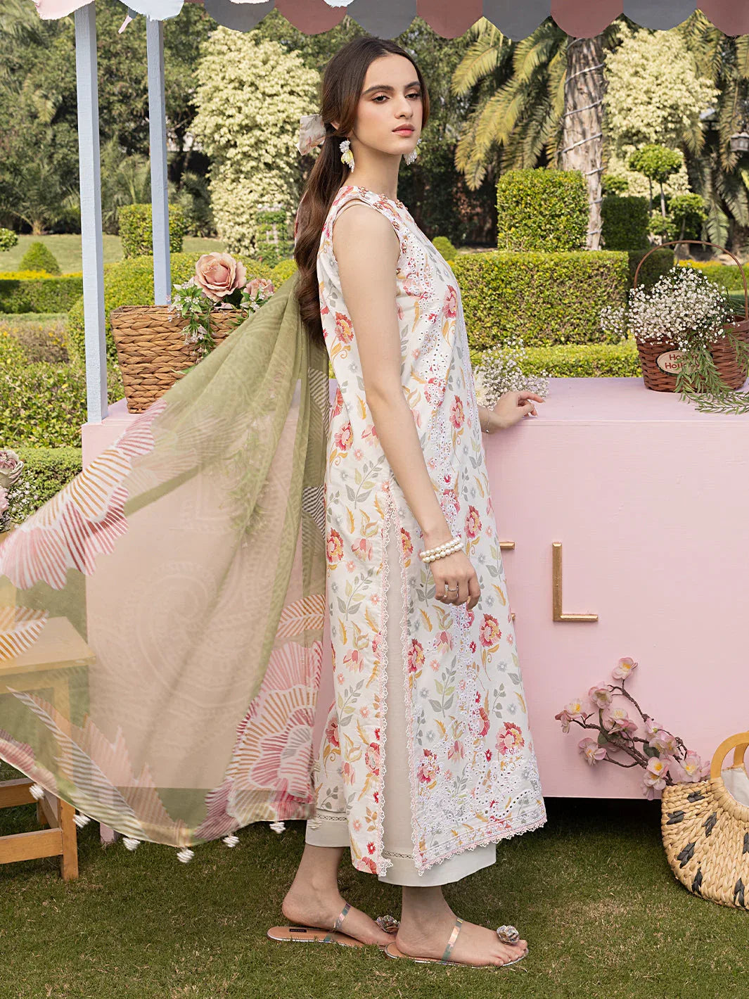 Izel | Oh Spring Lawn 25 | ELOWEN - Aqsa Fabrics