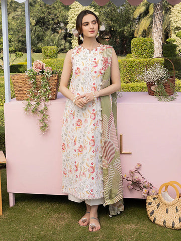 Izel | Oh Spring Lawn 25 | ELOWEN - Aqsa Fabrics