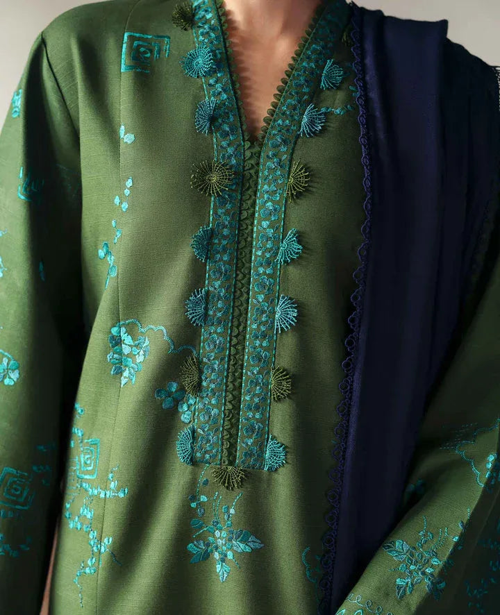 Republic Womenswear | Amaris Luxury Shawl 25 | Elysia - Aqsa Fabrics