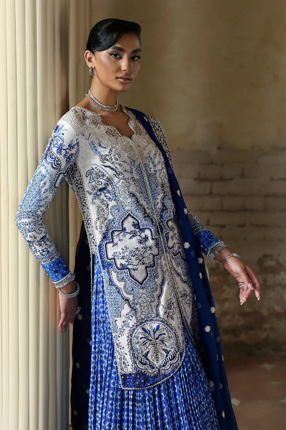 Soraya | Lumene Festive 26 | Evadia - Aqsa Fabrics