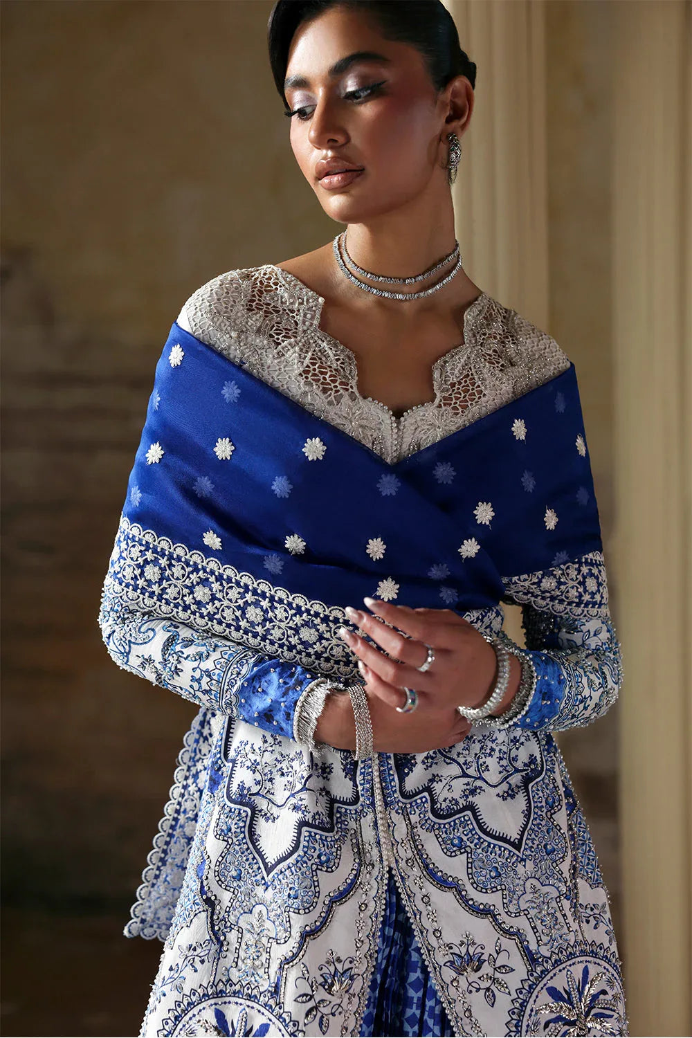 Soraya | Lumene Festive 26 | Evadia - Aqsa Fabrics