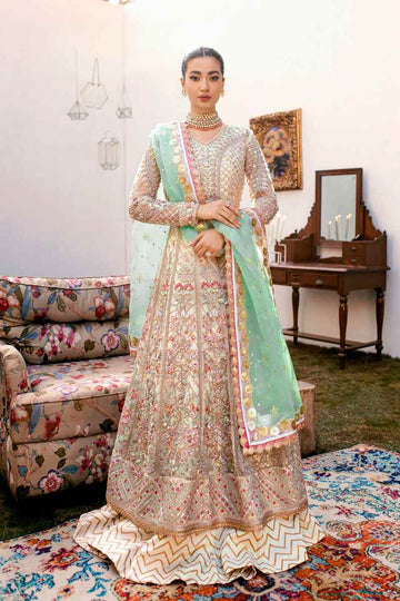 Ezra | Wedding Collection | Sage - Aqsa Fabrics