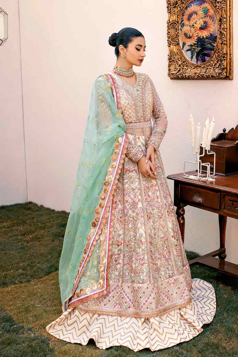 Ezra | Wedding Collection | Sage - Aqsa Fabrics