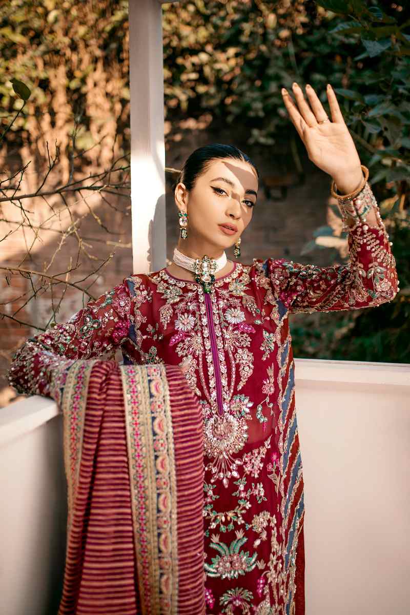 Ezra | Wedding Collection | Poppy - Aqsa Fabrics
