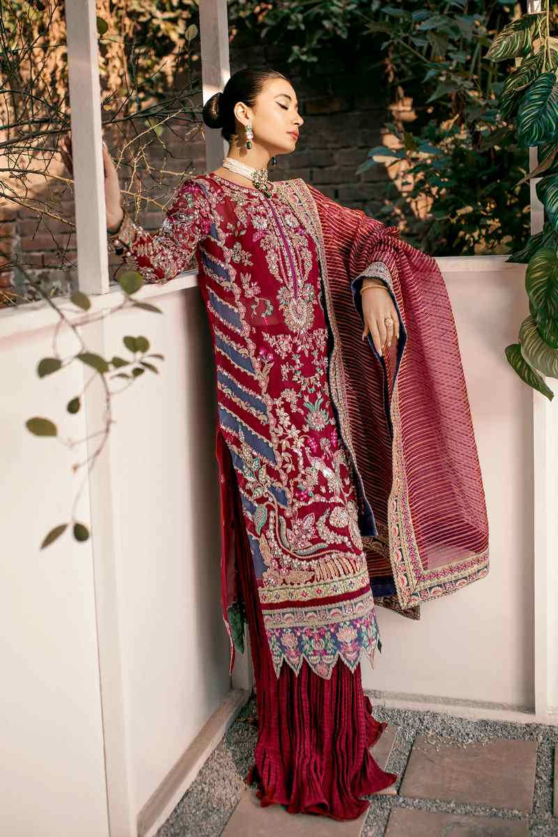 Ezra | Wedding Collection | Poppy - Aqsa Fabrics