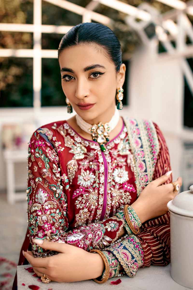 Ezra | Wedding Collection | Poppy - Aqsa Fabrics