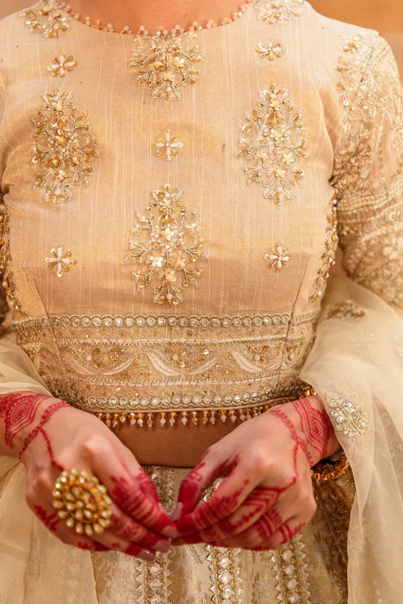 Qalamkar | Best of Luxuy Formals | KF-04 AFSANAH - Aqsa Fabrics
