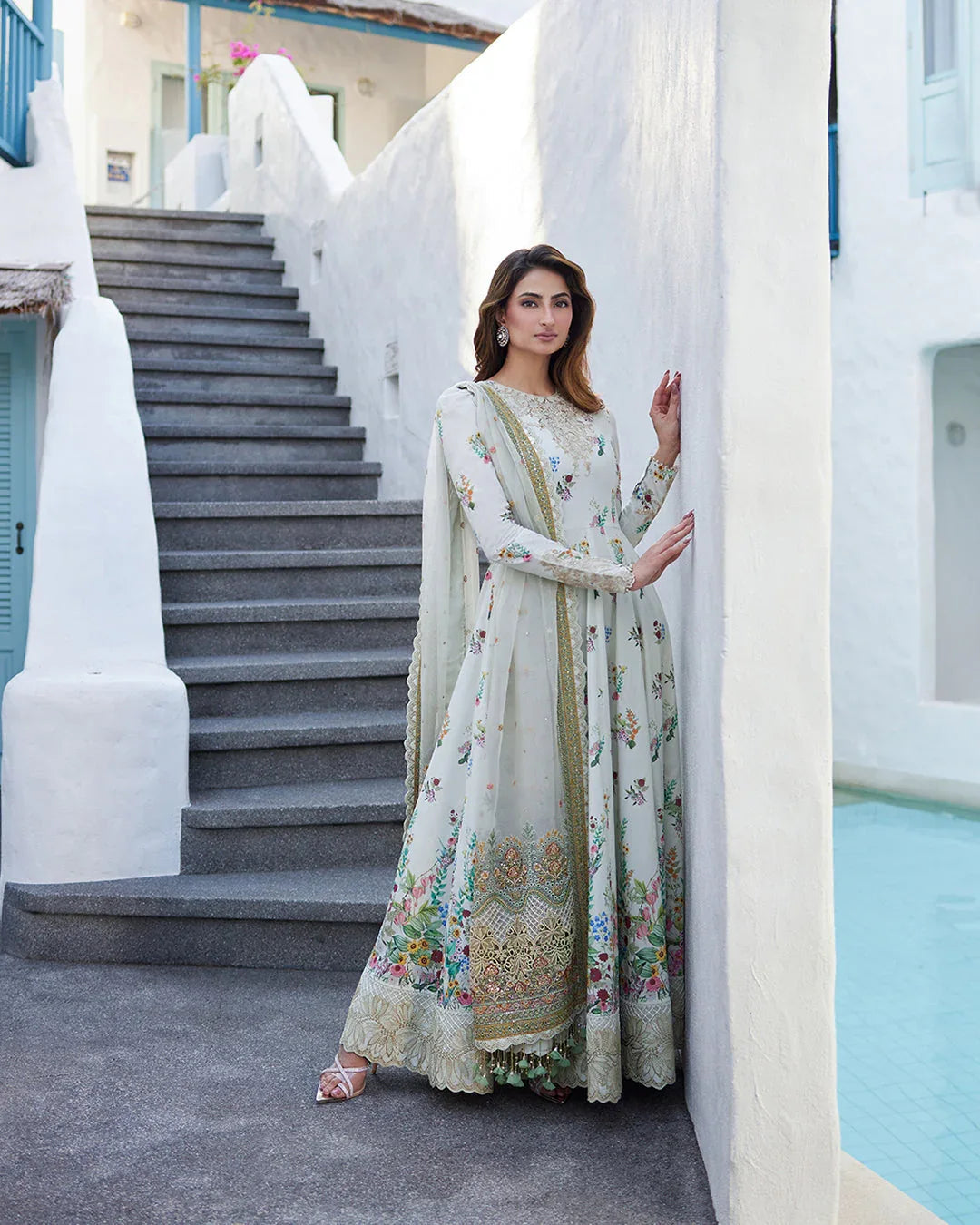 FAIZA SAQLAIN | Avelina - LAWN ' 24 - Aqsa Fabrics