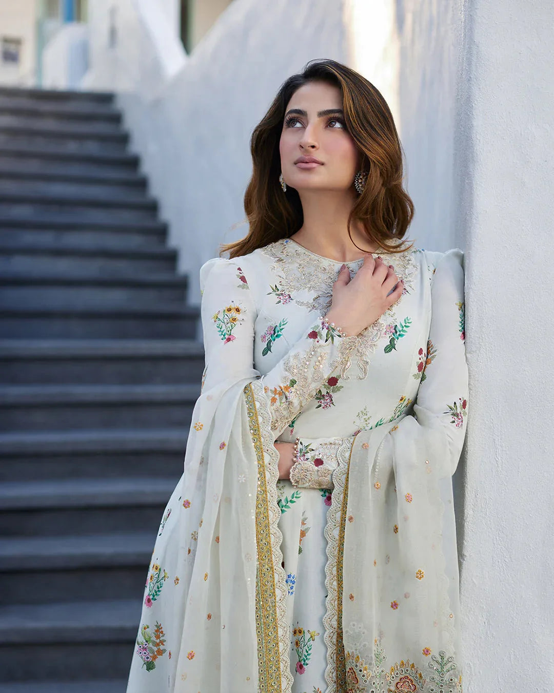 FAIZA SAQLAIN | Avelina - LAWN ' 24 - Aqsa Fabrics