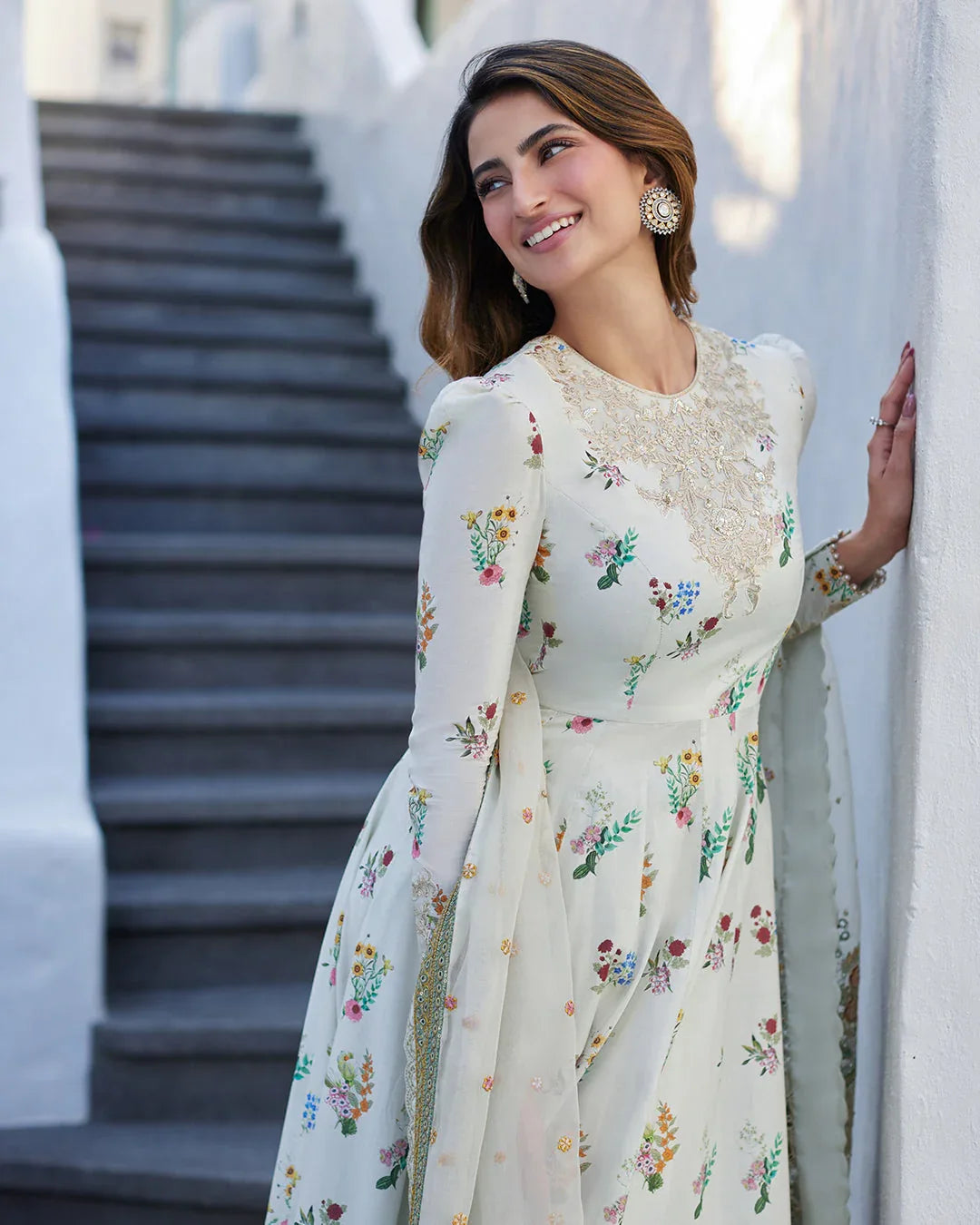 FAIZA SAQLAIN | Avelina - LAWN ' 24 - Aqsa Fabrics