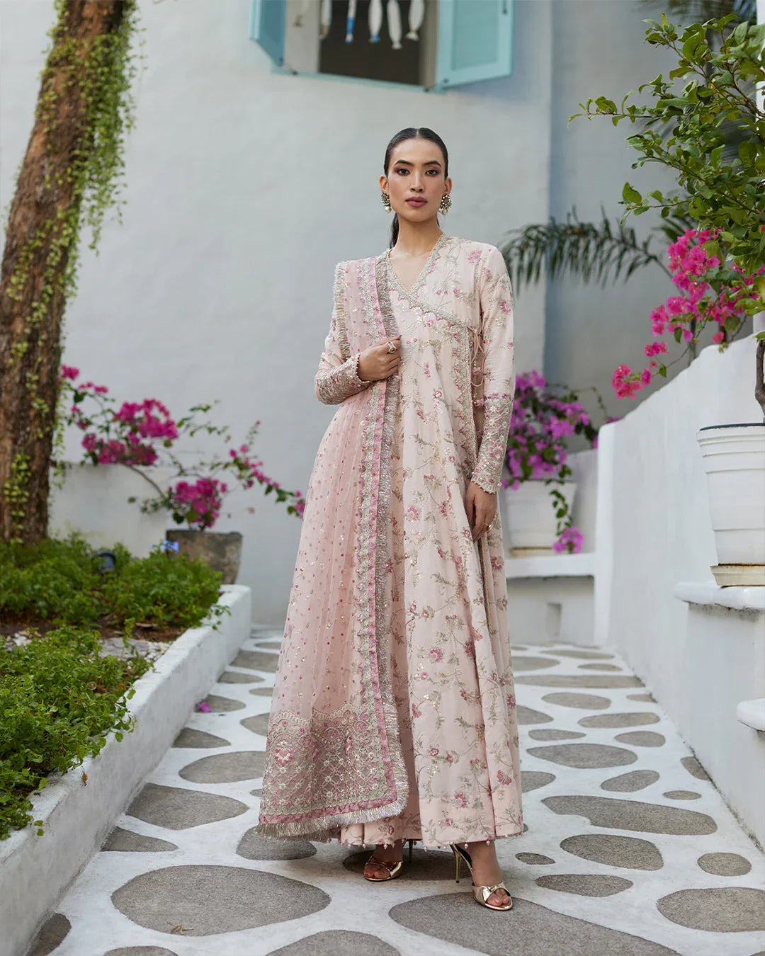 FAIZA SAQLAIN | Karine - LAWN ' 24 - Aqsa Fabrics