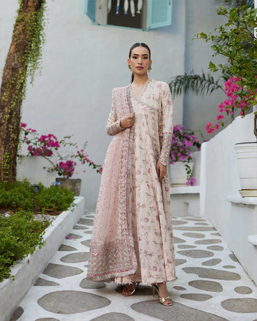 FAIZA SAQLAIN | Karine - LAWN ' 24 - Aqsa Fabrics