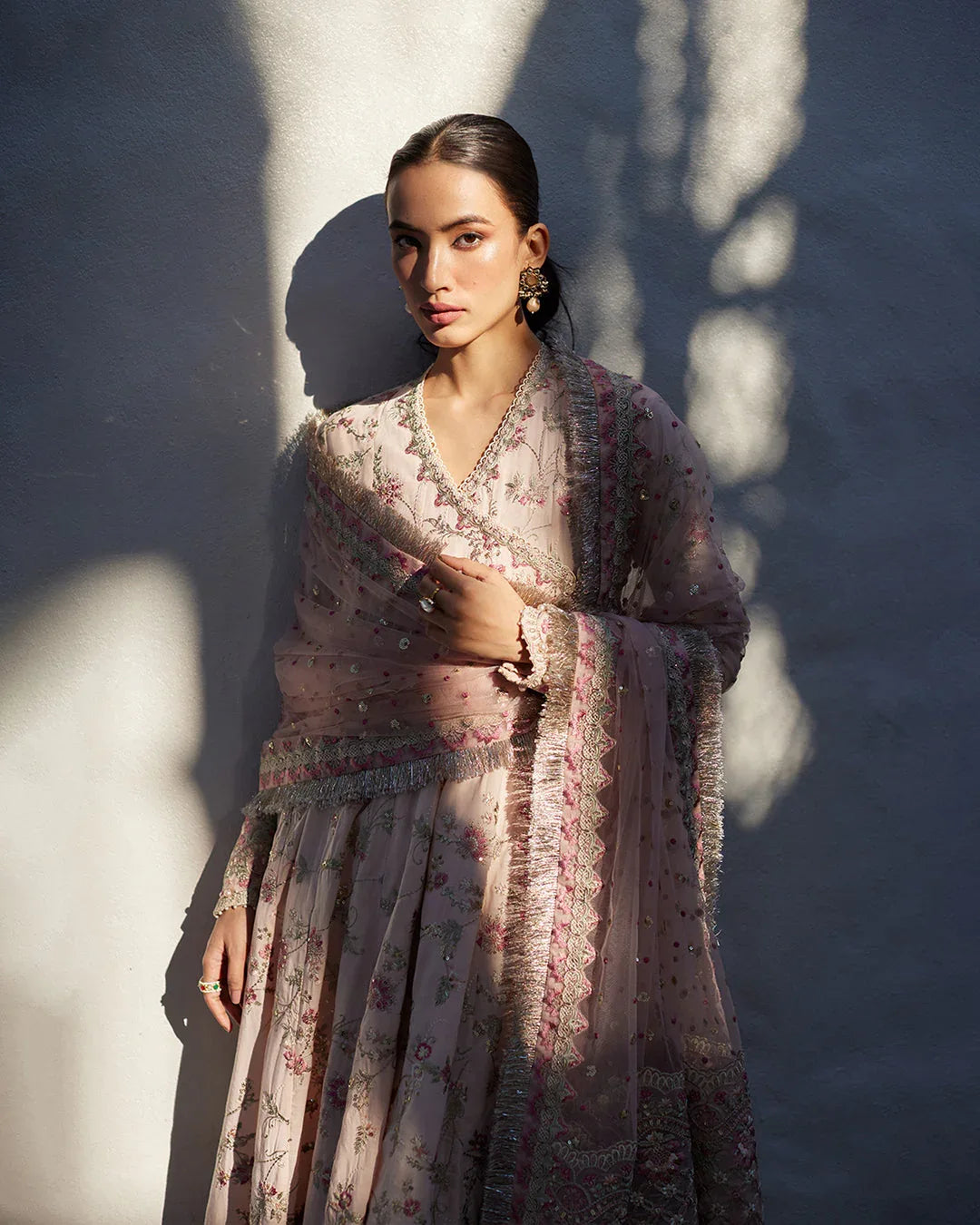 FAIZA SAQLAIN | Karine - LAWN ' 24 - Aqsa Fabrics