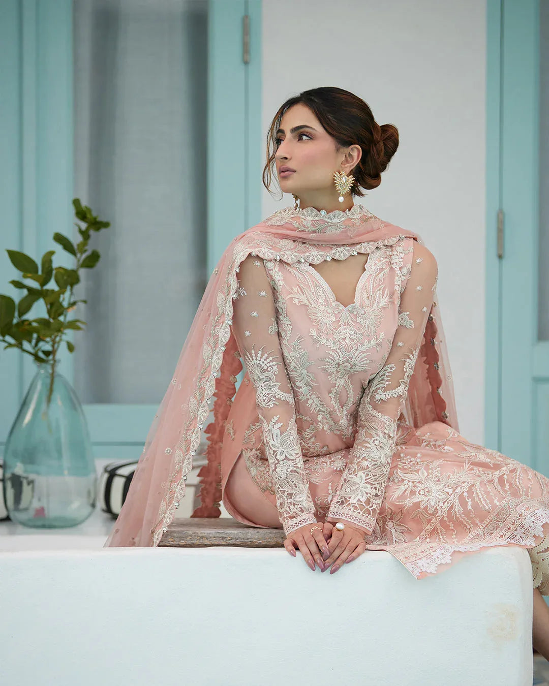 FAIZA SAQLAIN | Valetta - LAWN ' 24 - Aqsa Fabrics