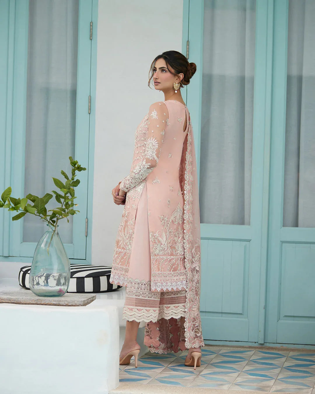 FAIZA SAQLAIN | Valetta - LAWN ' 24 - Aqsa Fabrics