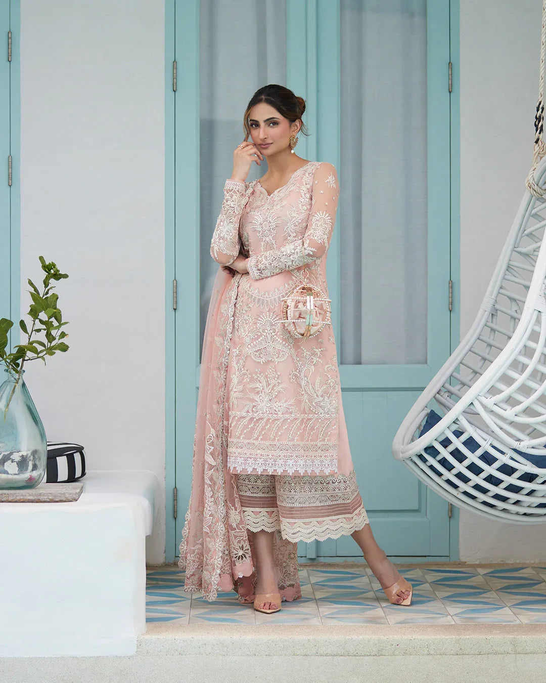FAIZA SAQLAIN | Valetta - LAWN ' 24 - Aqsa Fabrics